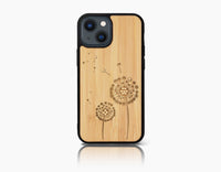 Thumbnail for Coque bois-plastique iPhone 13 DANDELION SWAROVSKI